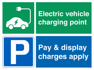 EV Charging Point Pay and Display